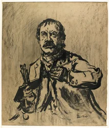 Självporträtt, 1908
